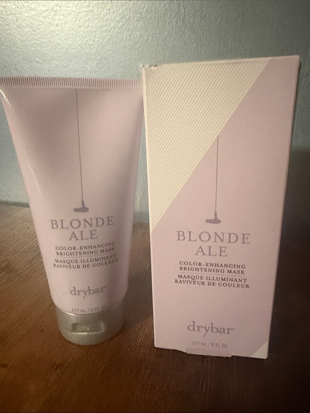 Drybar Blonde Ale Brightening Color-Enhancing Mask - New in Box - 6 oz